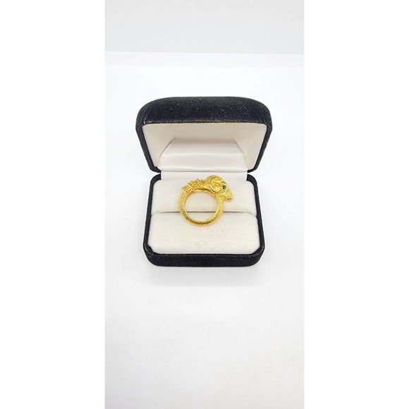 Alexis Kirk Ram Head Ring (8) - Picture 1 of 7